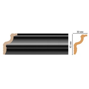 D148-195 ШК/40 плинтус DECOMASTER(45*30*2400 мм)