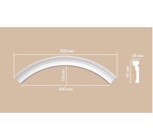 DP 9012-120/16 радиус DECOMASTER-2 (700, 600 мм) в Казани