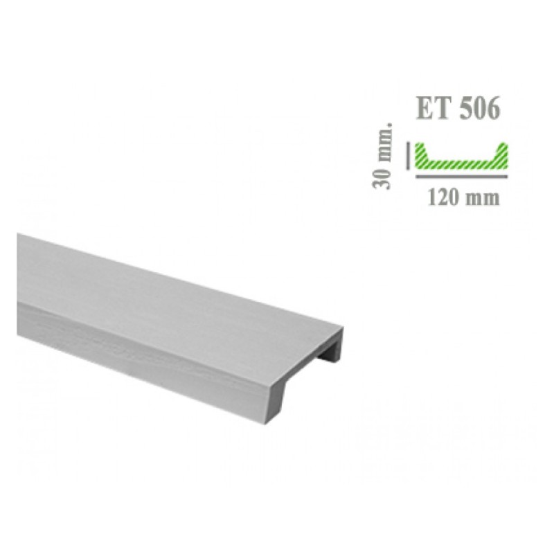 Доска под дерево ET 506 (3м) белая Classic  в Казани