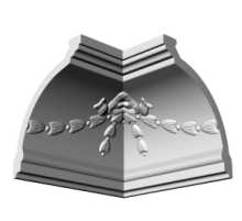 Уголки к потолочному плинтусу GP1 в Казани