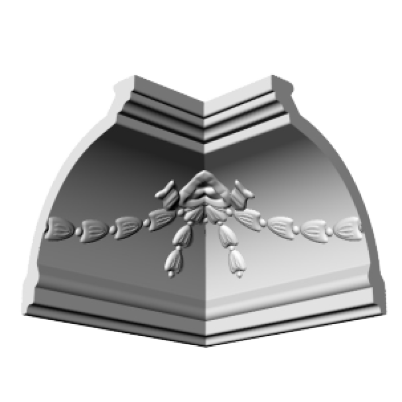 Уголки к потолочному плинтусу GP1 в Казани