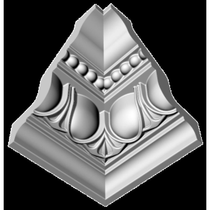 Потолочный плинтус glanzepol GP19 в Казани