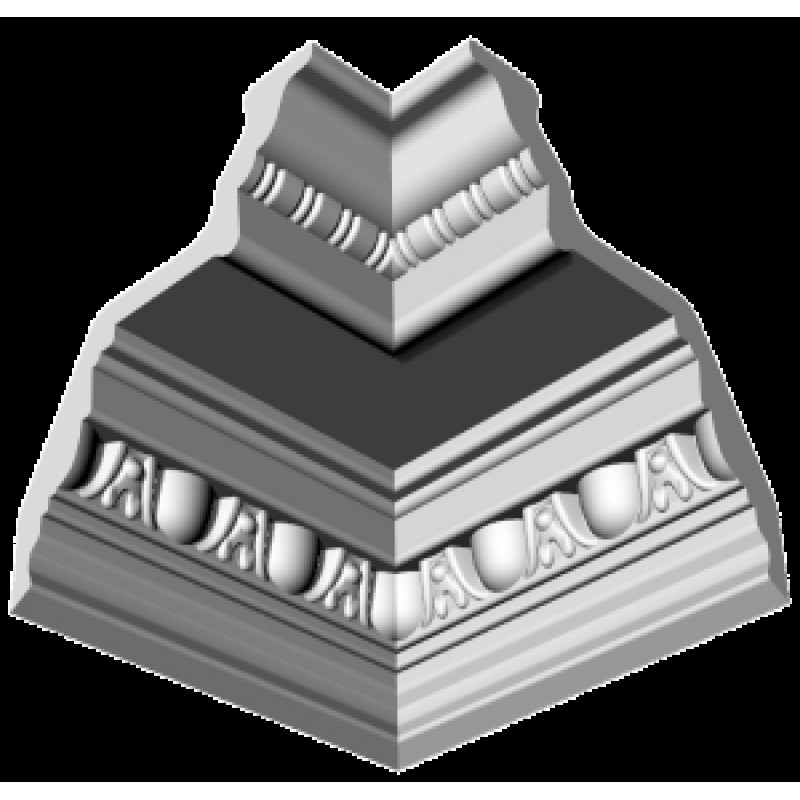 Потолочный плинтус glanzepol GP2 в Казани