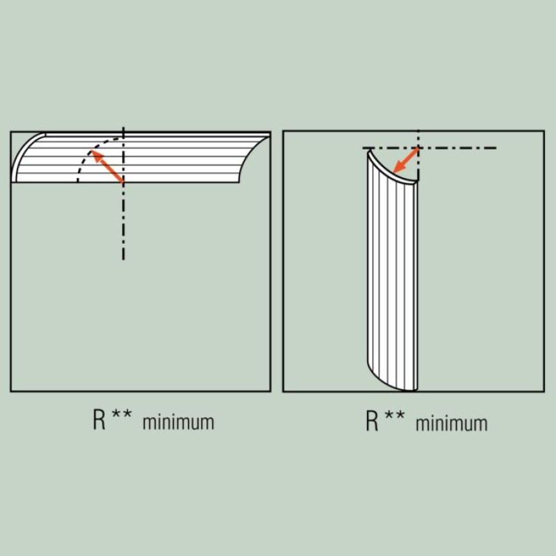 Гибкая декоративная панель W108F ZIGZAG в Казани