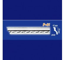 Плинтус напольный дюрополимер Р41 в Казани