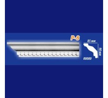 Плинтус потолочный инжекционный KenoРol Р8