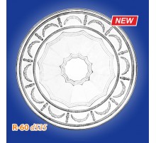 Розетка потолочная из полистирола R60 в Казани