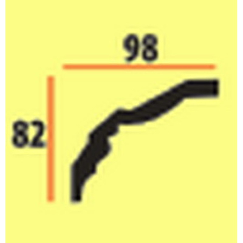 Потолочный плинтус glanzepol GP11 в Казани