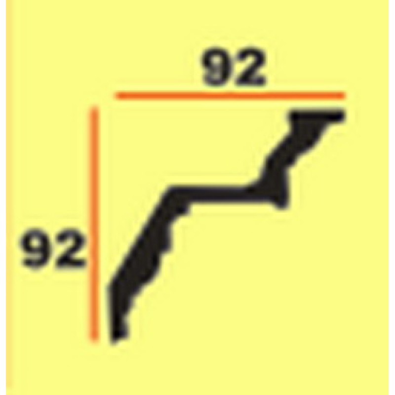 Потолочный плинтус glanzepol GP18 в Казани