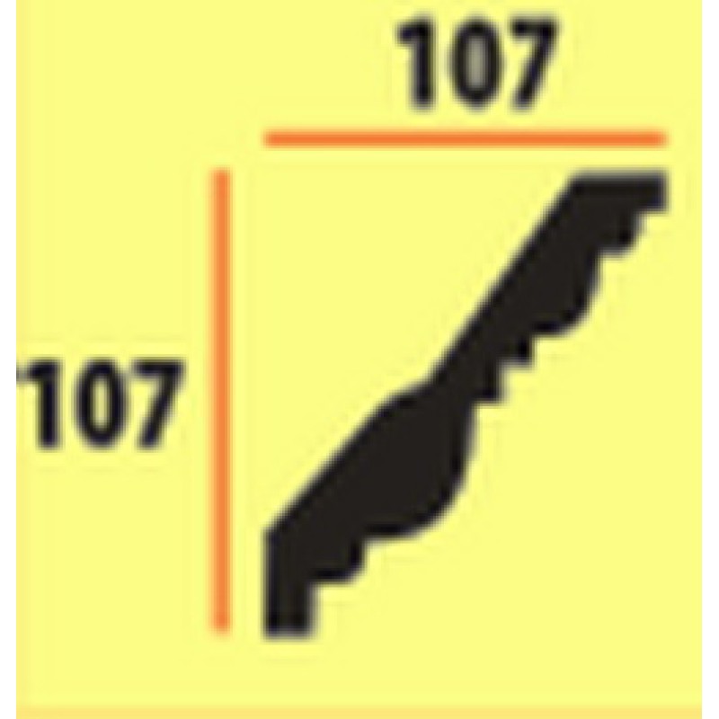 Потолочный плинтус glanzepol GP3 в Казани