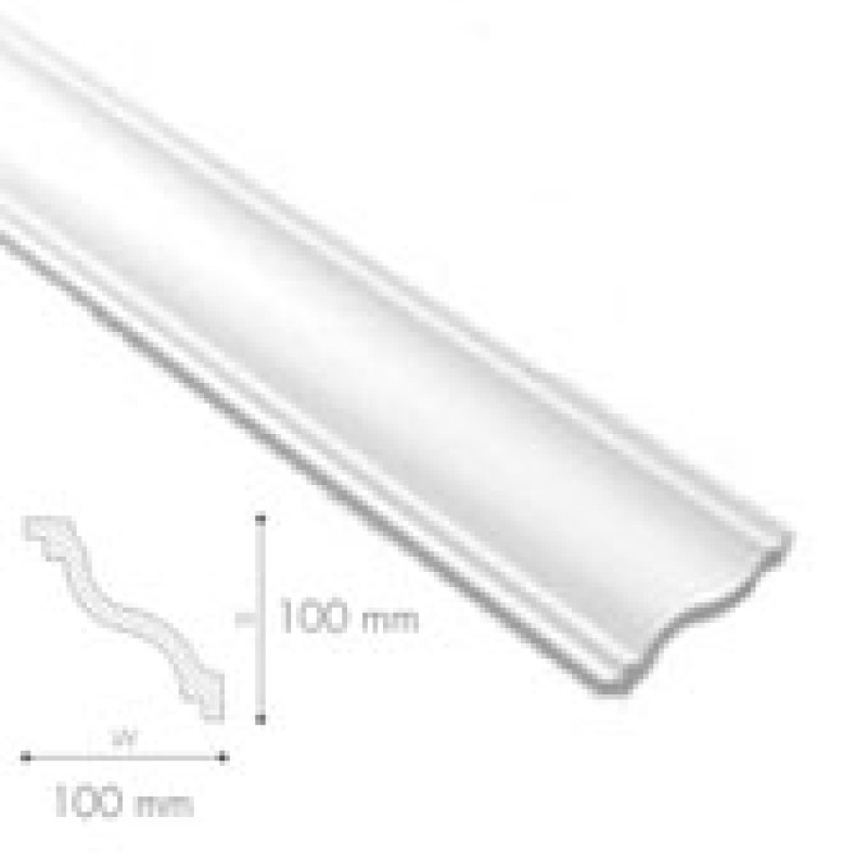 Потолочный плинтус из пенопласта NMC Nomastyl SL (LX-165) в Казани