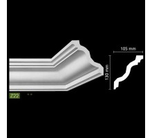 Гладкий потолочный профиль Z22