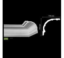 Гладкий потолочный профиль Z40 в Казани