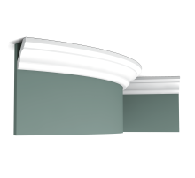 Гибкий потолочный плинтус C215F в Казани