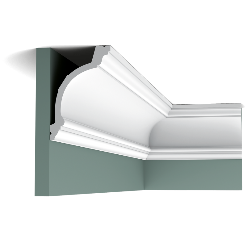 Гибкий потолочный плинтус C217F в Казани
