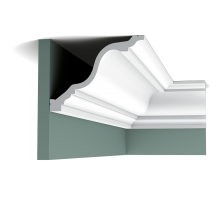 Плинтус потолочный без орнамента C334 в Казани