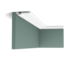 Плинтус потолочный без орнамента C356