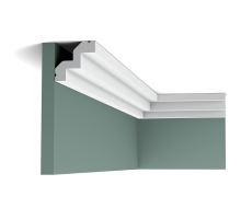 Плинтус потолочный без орнамента C602 в Казани