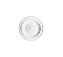 Гладкая потолочная розеткаR07 в Казани