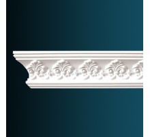 потолочный плинтус с орнаментом Гибкий AA019F в Казани