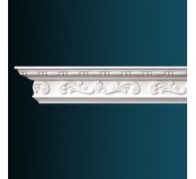 потолочный плинтус с орнаментом Гибкий AA044F в Казани