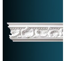 потолочный плинтус с орнаментом Гибкий AA201F в Казани