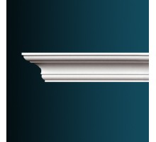 Плинтус потолочный без орнамента Гибкий AB112F в Казани