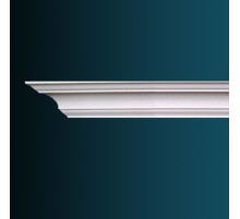 Плинтус потолочный без орнамента Гибкий AB114F в Казани