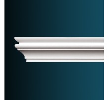 Плинтус потолочный без орнамента Гибкий AB115F в Казани