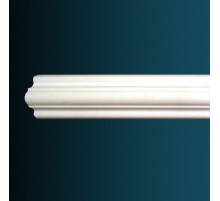 Плинтус потолочный без орнамента Гибкий AB132F в Казани