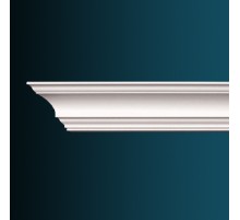 Плинтус потолочный без орнамента Гибкий AB213F в Казани