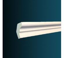 Потолочный плинтус без орнамента гибкий AB241F в Казани