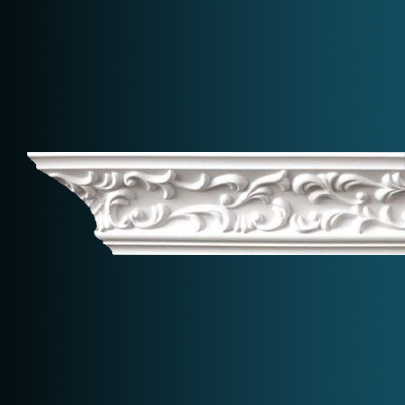 потолочный плинтус с орнаментом AA049 в Казани