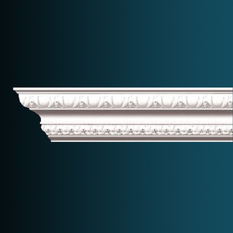 Карниз потолочный с рисунком AA074 в Казани