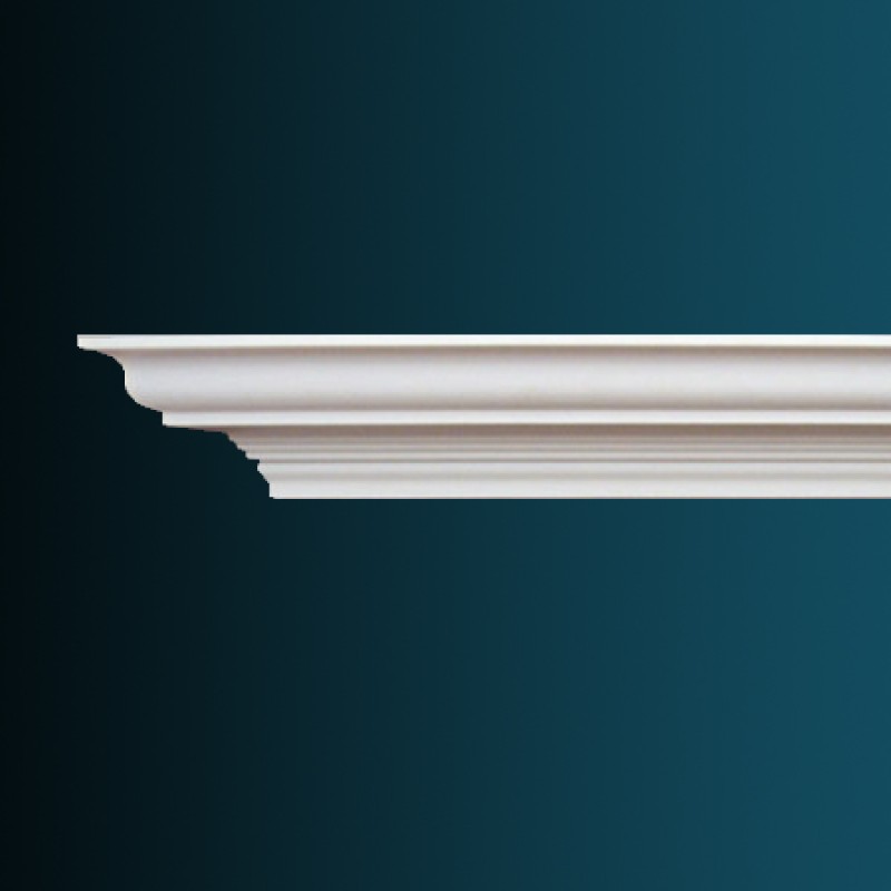 AB119 Плинтус потолочный без орнамента в Казани