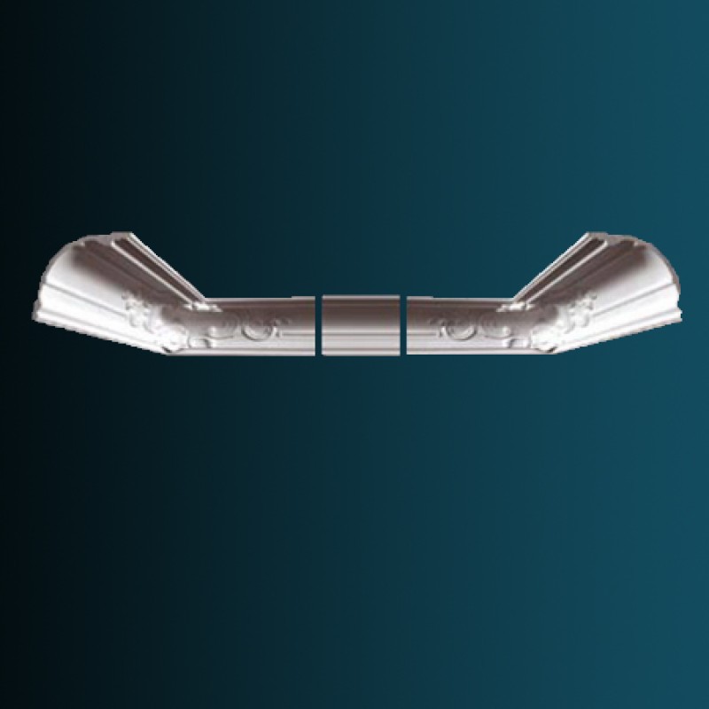 Карниз потолочный гладкий AB157 в Казани