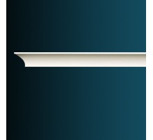 AB210 Плинтус потолочный без орнамента в Казани