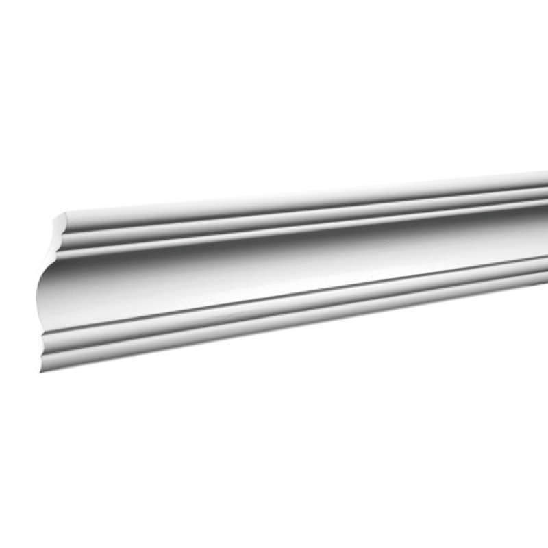 Плинтус потолочный без орнамента 1.50.102 в Казани