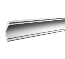 Плинтус потолочный без орнамента 1.50.106