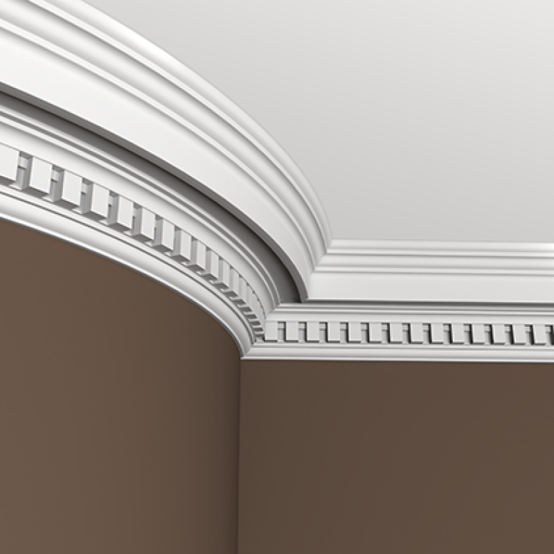 потолочный плинтус с орнаментом Гибкий 1.50.111F в Казани