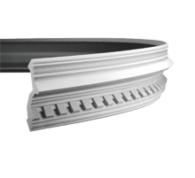 потолочный плинтус с орнаментом Гибкий 1.50.111F в Казани