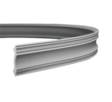 Плинтус потолочный без орнамента Гибкий 1.50.113F в Казани