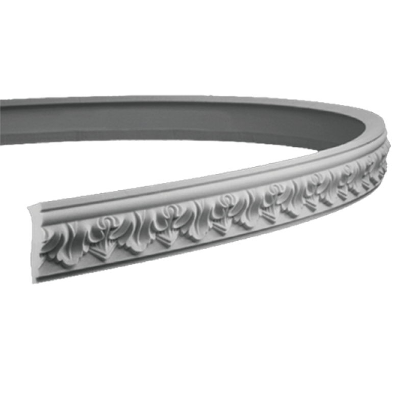 потолочный плинтус с орнаментом Гибкий 1.50.114F в Казани