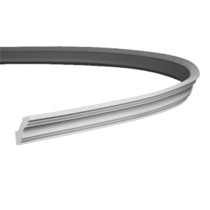 Плинтус потолочный без орнамента Гибкий 1.50.115F в Казани