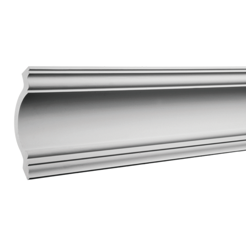 Плинтус потолочный без орнамента 1.50.117 в Казани