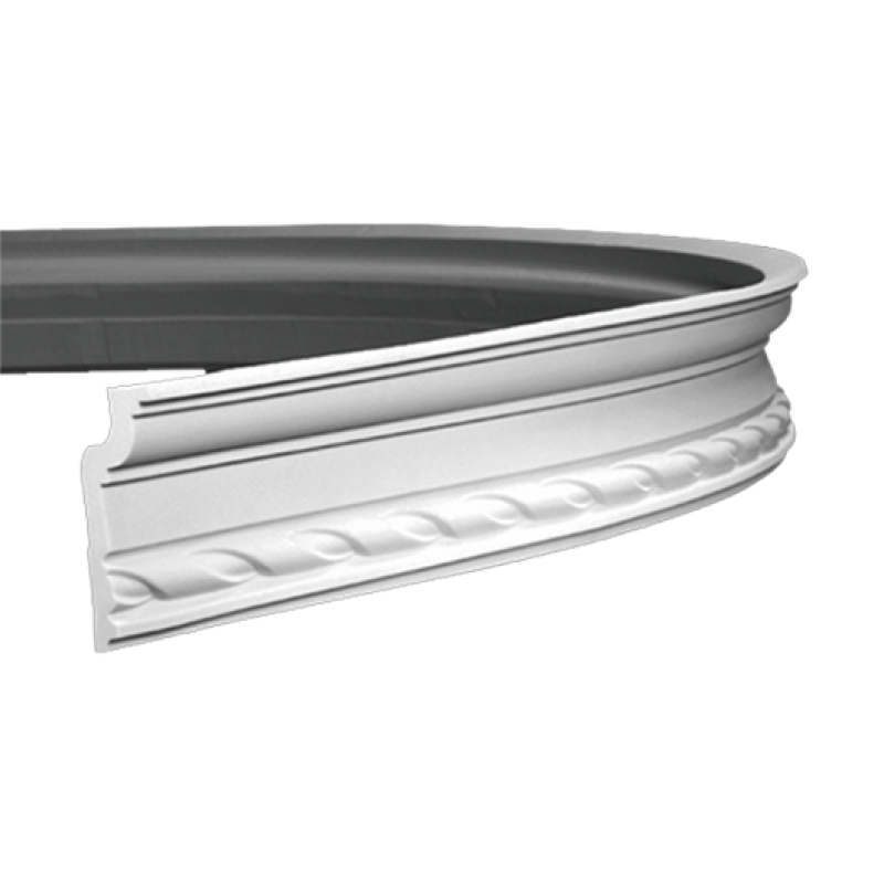 потолочный плинтус с орнаментом Гибкий 1.50.119F в Казани