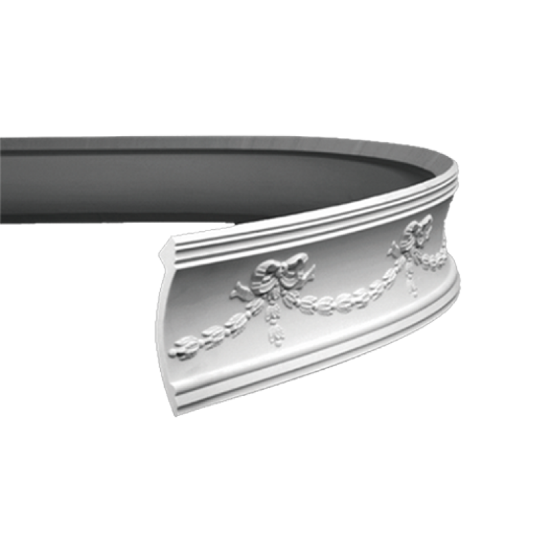 потолочный плинтус с орнаментом Гибкий 1.50.120F в Казани