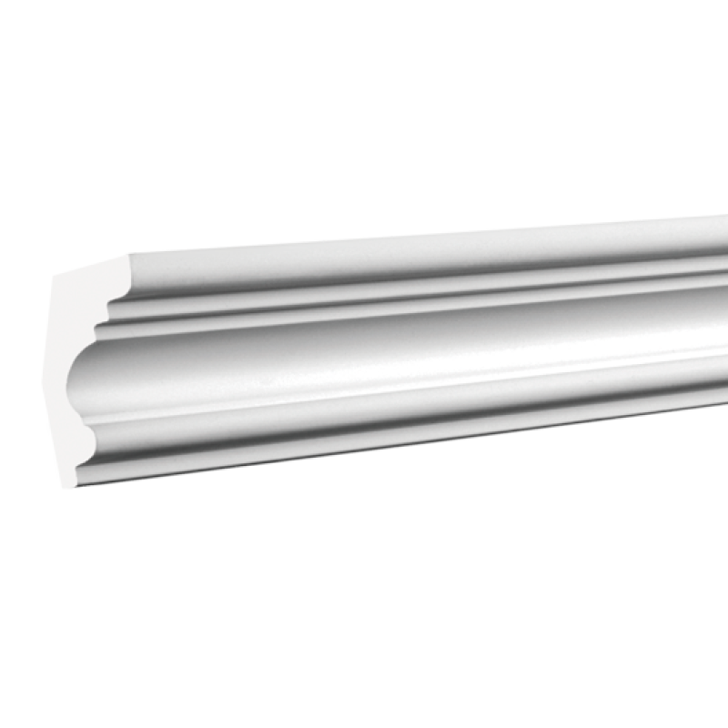 Плинтус потолочный без орнамента 1.50.122 в Казани