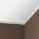 Плинтус потолочный без орнамента Гибкий 1.50.123F в Казани