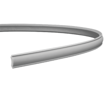 Плинтус потолочный без орнамента Гибкий 1.50.123F в Казани